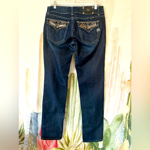 Miss Me Studded Pocket Jeans 🌵30 - Picture 1 of 11